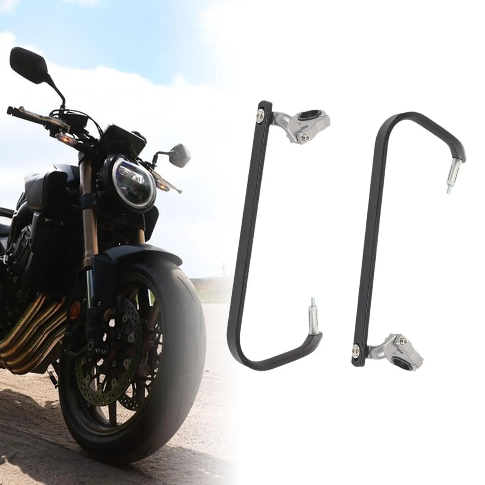 Manutenzione del supporto per guida del paramani del motociclo da 2 pezzi per manubrio da 22 mm 28 mm
