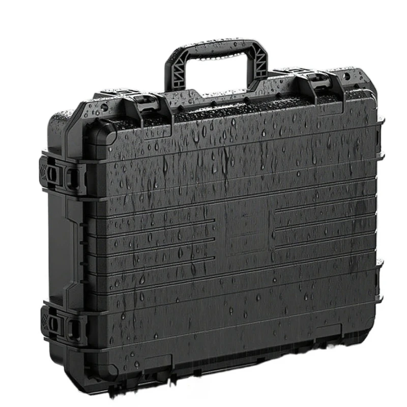 Plastic Toolbox Handheld Safety Equipment Storage Box Waterproof Hard Case Toolboxes Multifunctional Tools Case with Lock