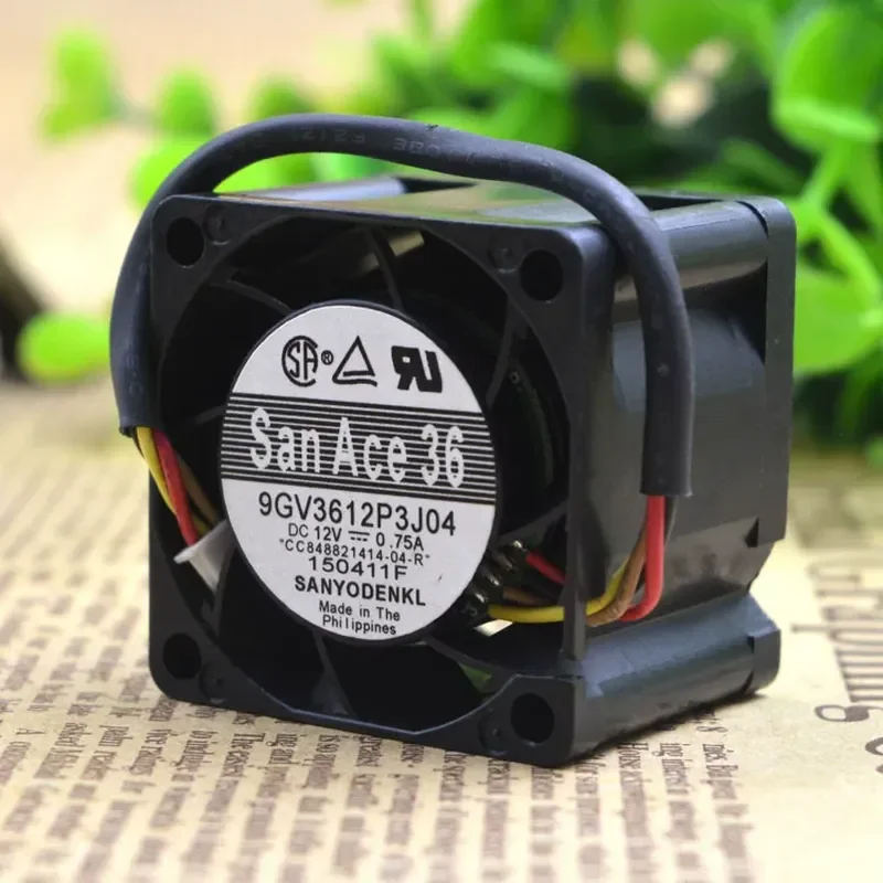Violent Fan 9GV3612P3J04 for Sanyo 3.6CM 3628 12V 0.75A Double Ball Bearing