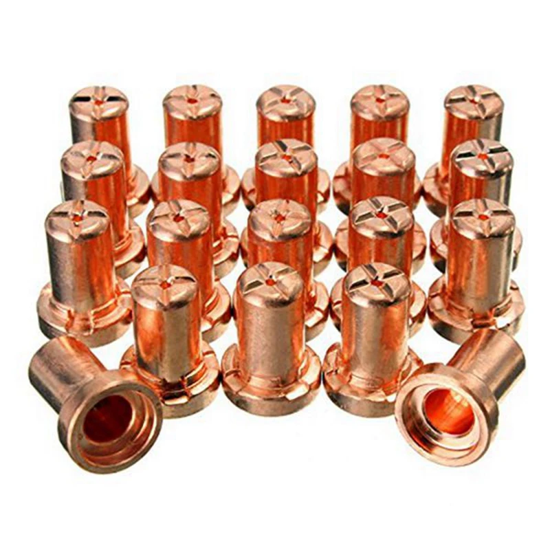 180 Pcs Air Plasma Cutting Cutter Consumables Extended TIP Nozzles Electrode For PT31 LG40 Torch CUT-50D