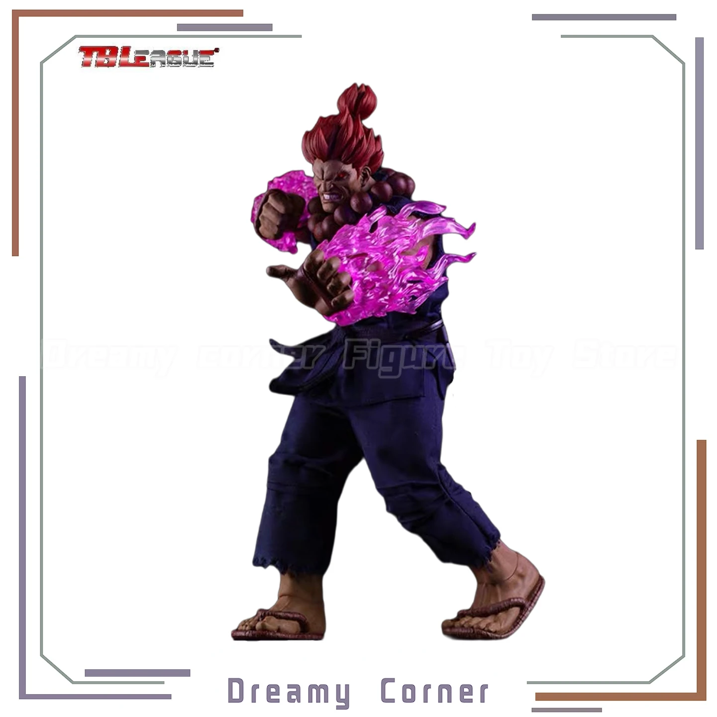 

【In Stock】ICONIQ STUDIO Street Fighter AKUMA 1/6 Action Figure Toys Gifts Ornaments