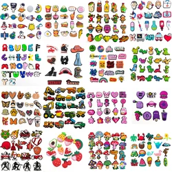 Shoe Charms Hot 16 Set Wholesale Pins PVC DIY Sandals Accessories for Clogs Friend Kids Men Party Favors X-mas Gifts