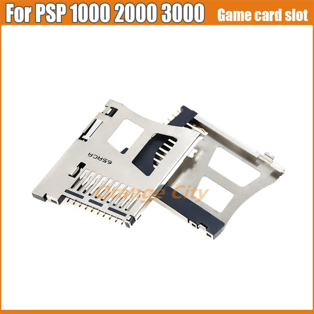 

50PCS Memory Game Card Slot Reader Holder Socket for Sony PSP 1000 2000 3000 Repair Parts