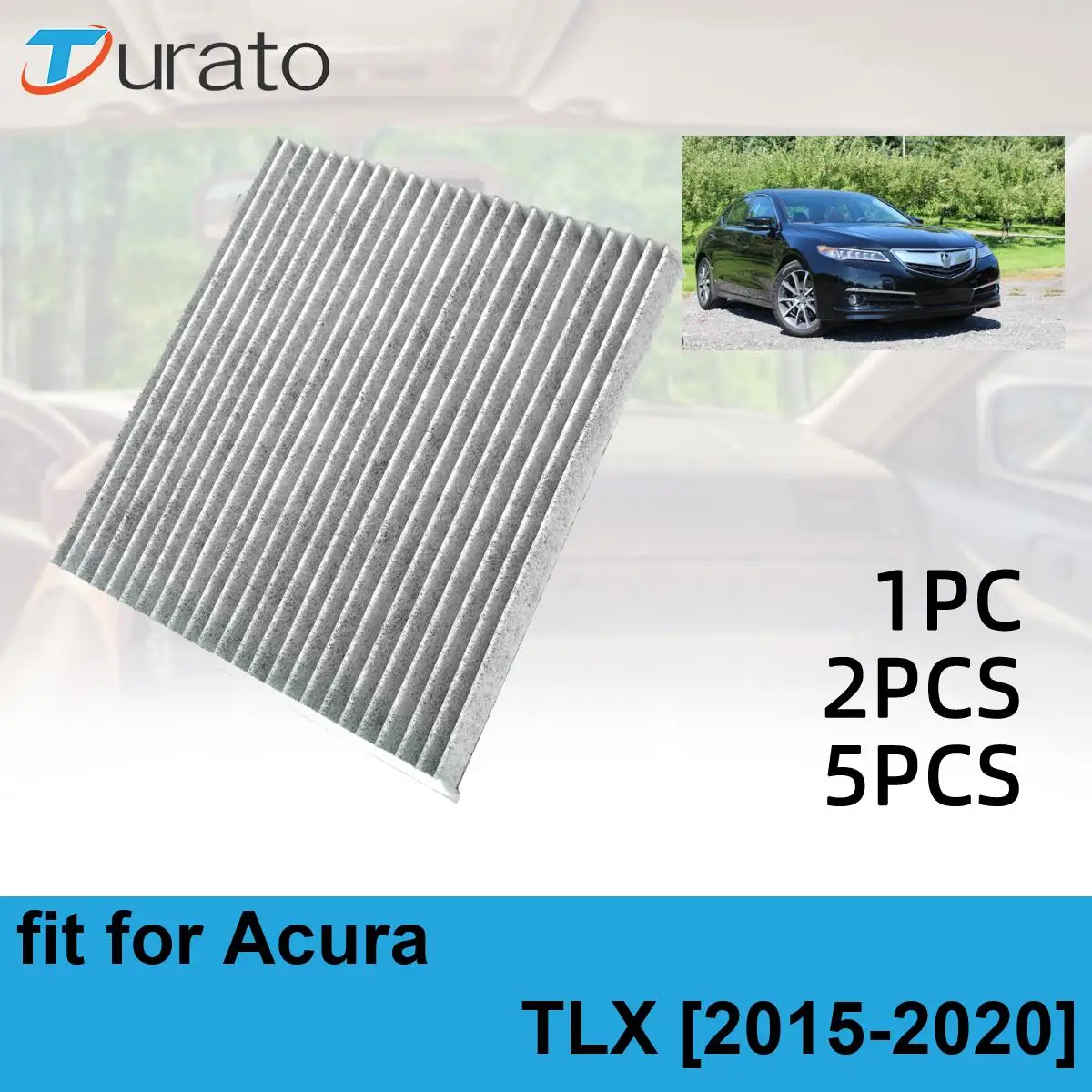 Car Cabin Air Filter Pollen Auto Climate Control Gases Replace Accessories Pollen For Acura TLX 2015-2020 CF10134 80219-SHJ-A01