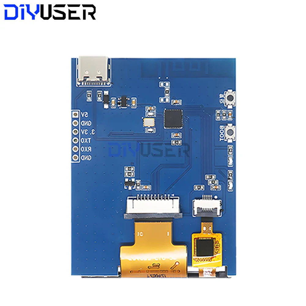 لوحة تطوير ESP32-C3 مع شاشة TFT LCD تعمل باللمس مقاس 2.4 بوصة ST7789 SPI WiFi BLE 5.0 لمشاريع Arduino IDE IoT DIY