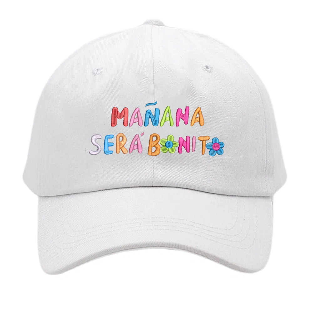 Embroidered Manana Sera Bonito Dad hat Karol G Baseball Cap Breathable Couple Hat Unisex Adjustable Visors Caps