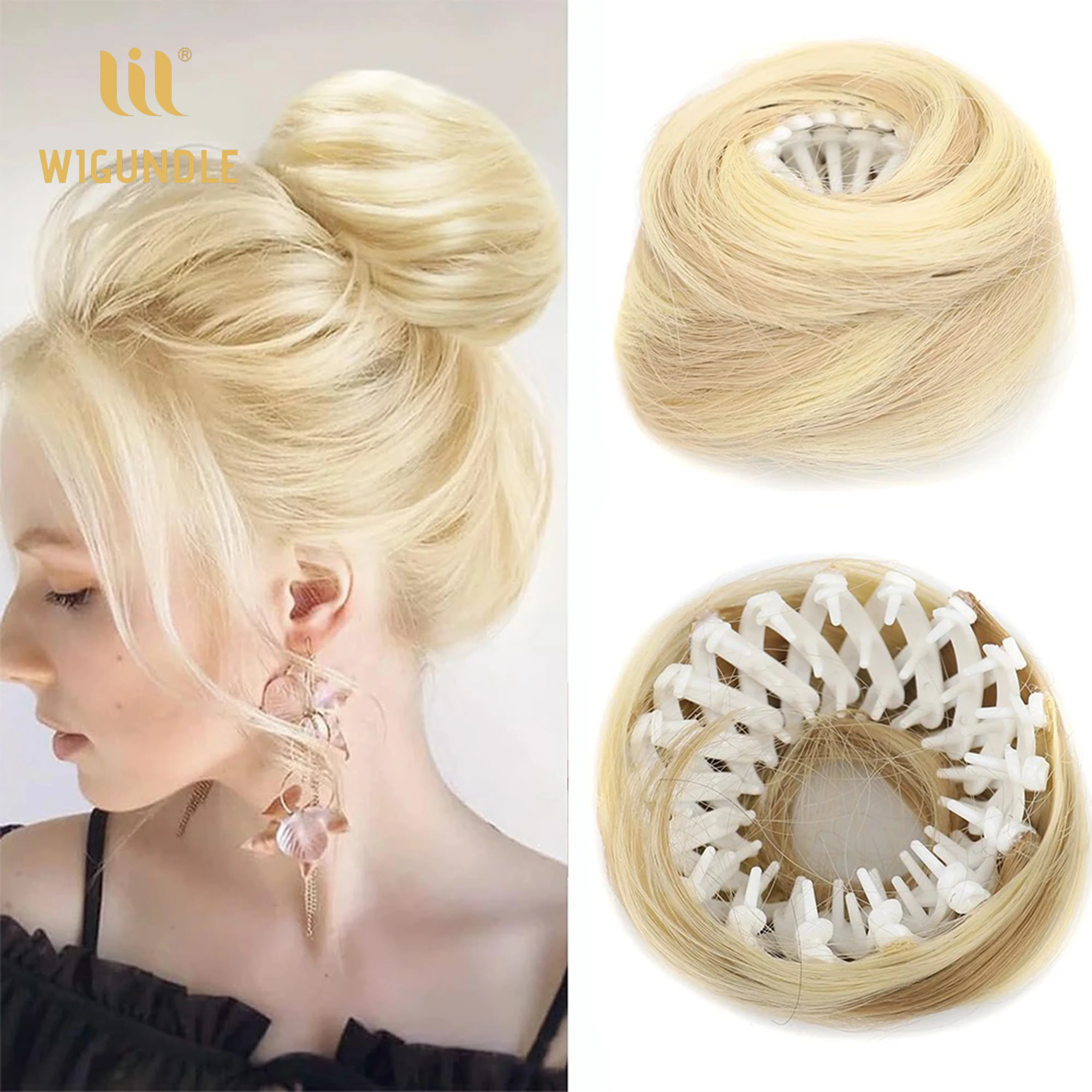Thumbnail 4 - #19 Trending Clip-In Chignon Hair Buns Right Now