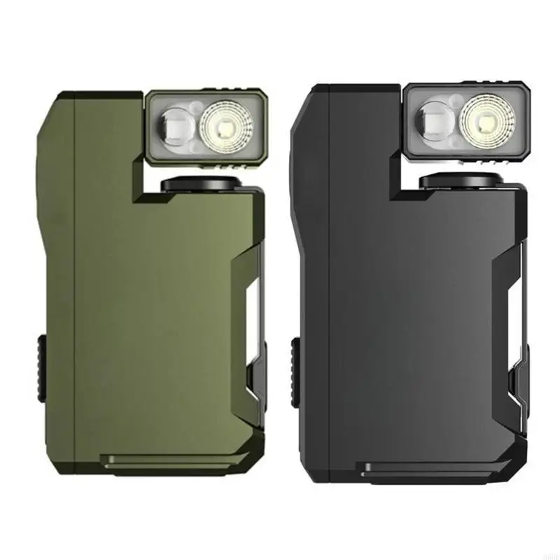 400 Lumen RechargeableEdc Flashlight Sdire Double Beads System 180 ° вращающаяся головка M68E