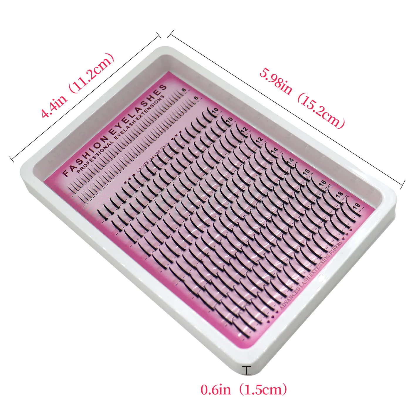 Ensemble de cils supérieurs et inférieurs féeriques mixtes à 12 rangées, outil de maquillage pour extensions de cils de Style féerique