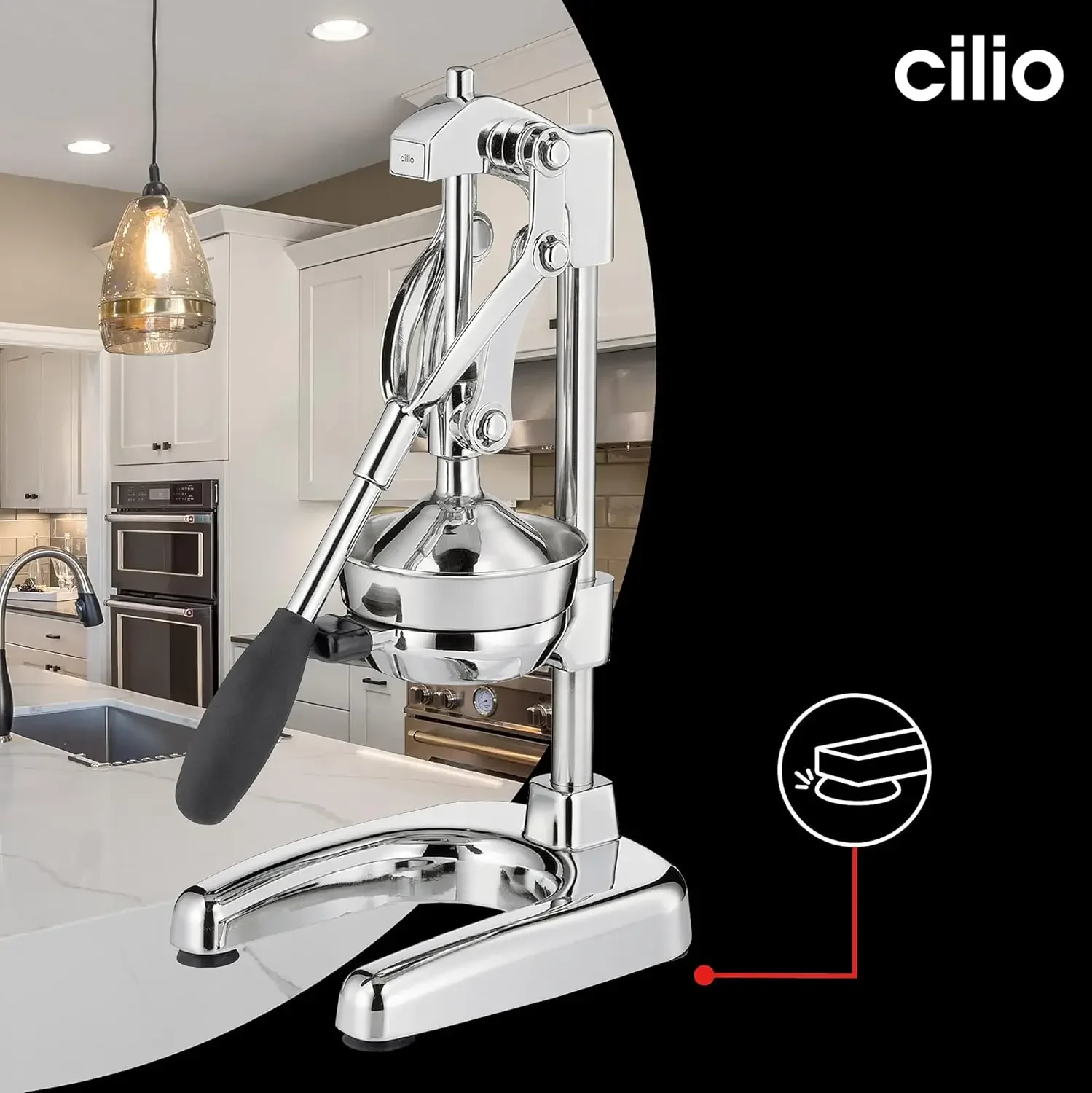 Profi-Saftpresse Amalfi_KP0000309164 Professional juicer, One Size, Silver Polish