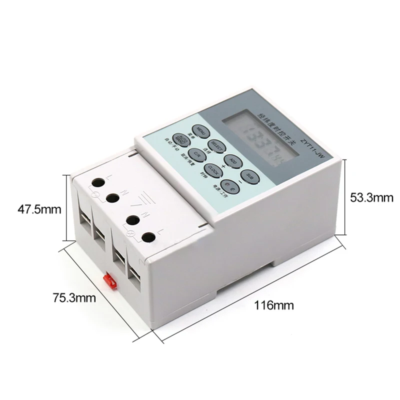 ZYT11-JW Controller Contactor 2.2KW~25KW Power Supply Timing Switch Timing Controller 220V Time Computer Intelligent Controller