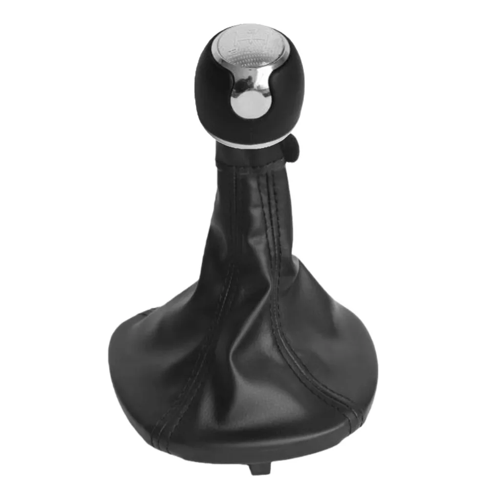 5 Speed Gear Shift Knob Gear Shifter Dust Cover For Alfa For Romeo For Mito 08-13, 55344848 156088073 Interior Accessories