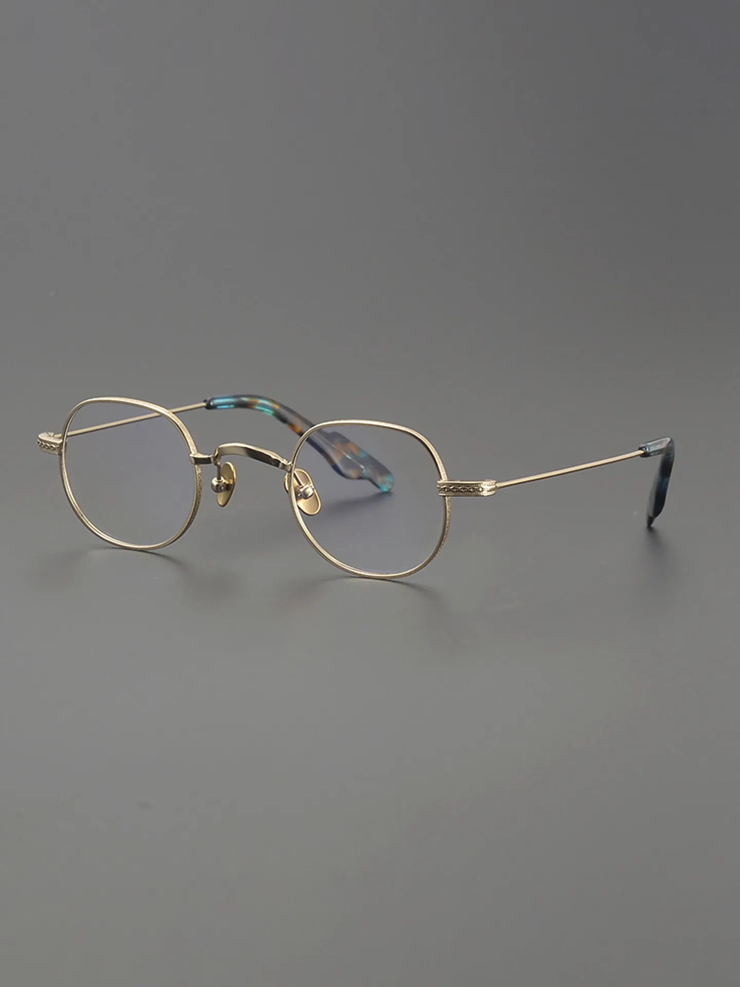 

Vintage Small Round Frame Glasses for Women Myopia Reading Eyewear Ultra Light Titanium Men Optical Prescription Retro Eyeglass