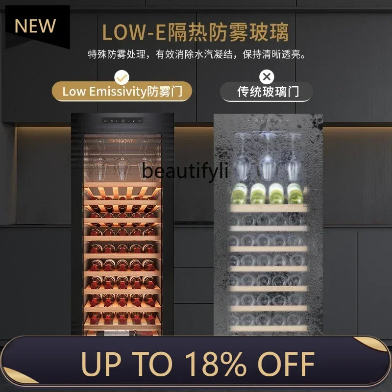 FF Red wine thermostatic wine cabinet household small tea refrigerator ice bar