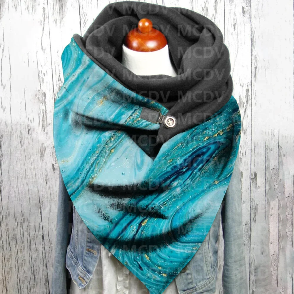 

Colorful quicksand 3D Printed Casual Scarf And Shawl for Women Warm and Comfortable Scarf 03