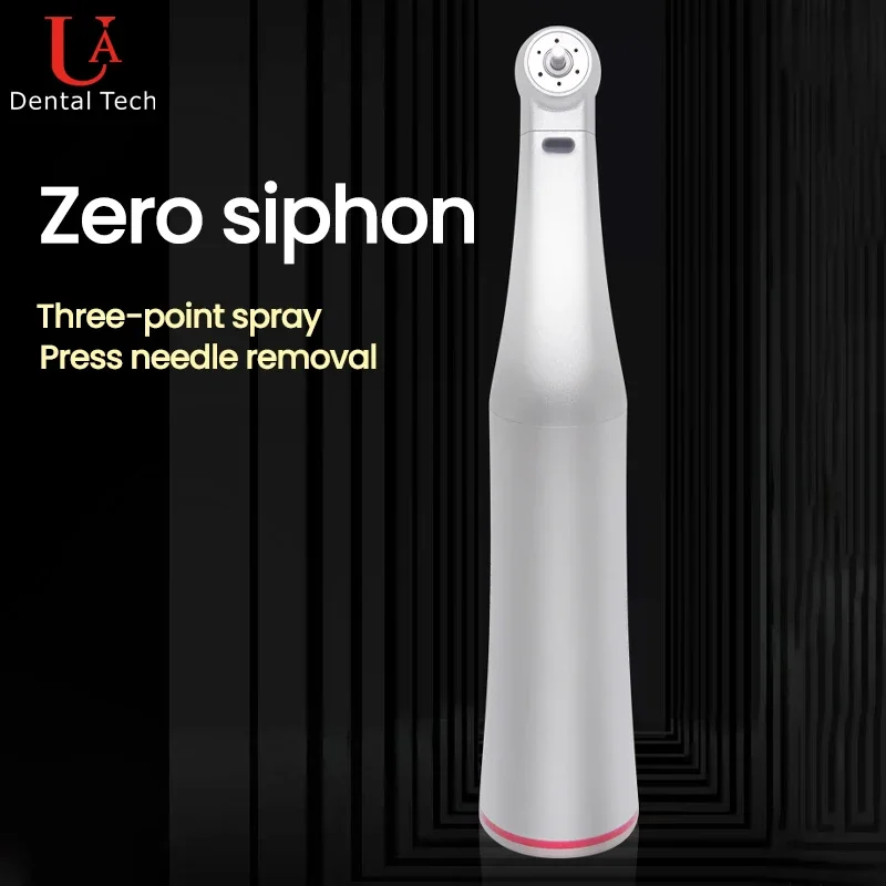 

UA Electric Speed-Increasing Handpiece 1:5: Consistent Output, Minimal Vibration, Zero Suck-Back, Triple Water Spray,Push-Button