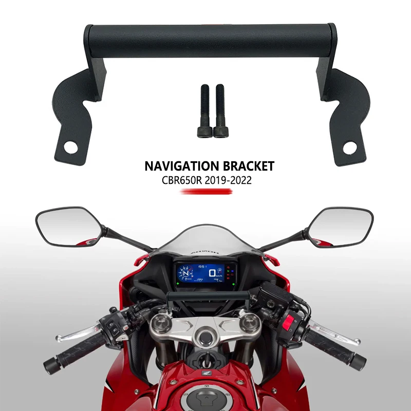 

Держатель для навигационной Пластины GPS/смартфона мотоцикла HONDA CBR650R CBR 650R CBR650 R 2019-2022 2010 2021