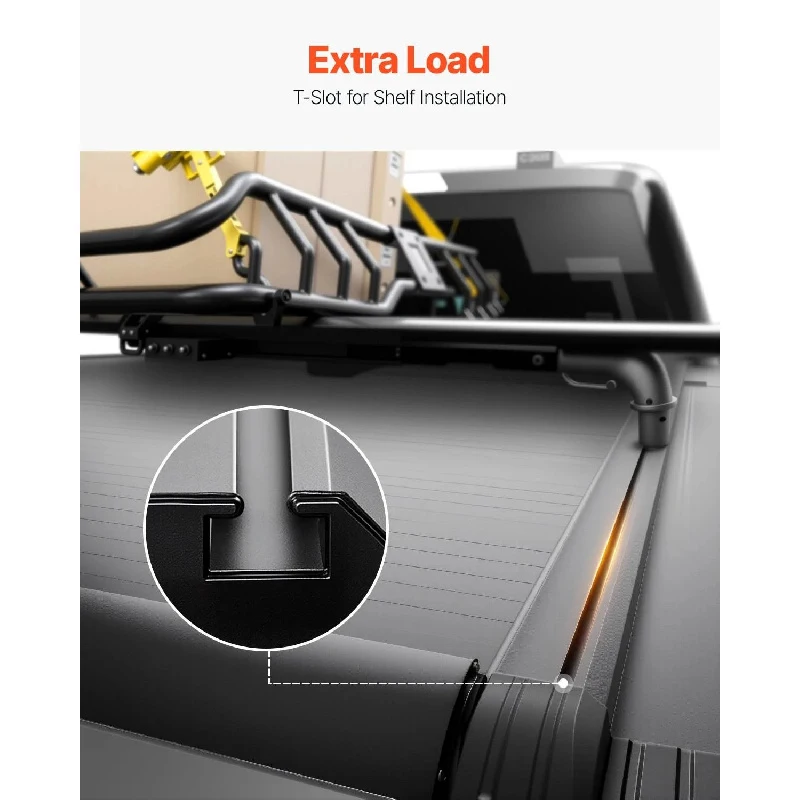 

Manual Retractable Shutter For BYD Shark 6 Aluminum Alloy Tonneau Cover Pickup Roller Lid