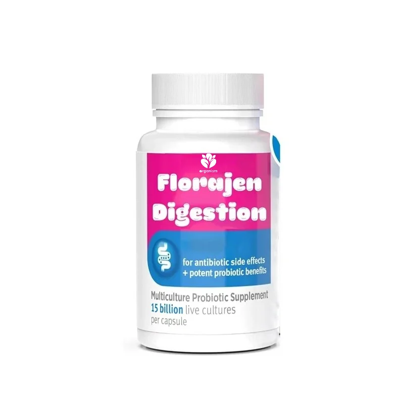 

Digestive efficient refrigerated probiotics | Restoring balance in the digestive system | Antibiotic side effects, 60 capsules