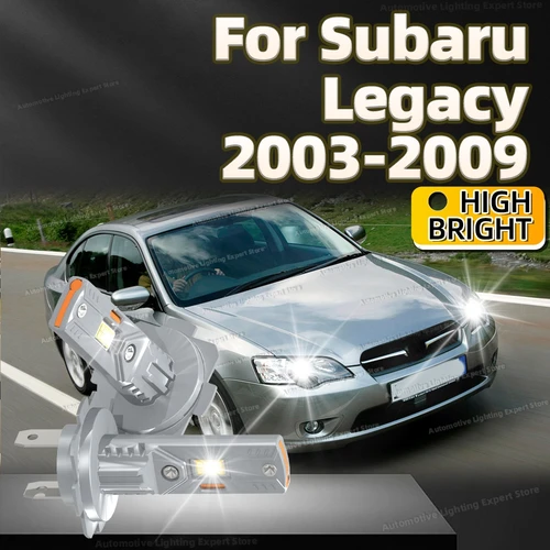 2 bombillas LED de alta potencia de 180W, faro Turbo 6000K CSP, potente lámpara de coche para Subaru Legacy 2003 2004 2005 2006 2007 2008 2009