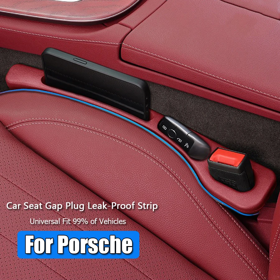 Car Seat Gap Plug Strip Leak-Organizer Proof Strip Filler For Porsche Panamera Cayenne 955 957 958 Boxster Macan 95B Accessories