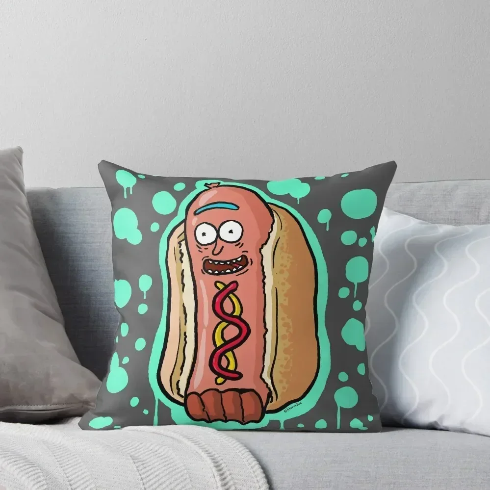 It's hotdog Rick!!! Throw Pillow Pillowcases Cushion Covers Sofa Cushion Cover For Sofa christmas cushions covers pillow