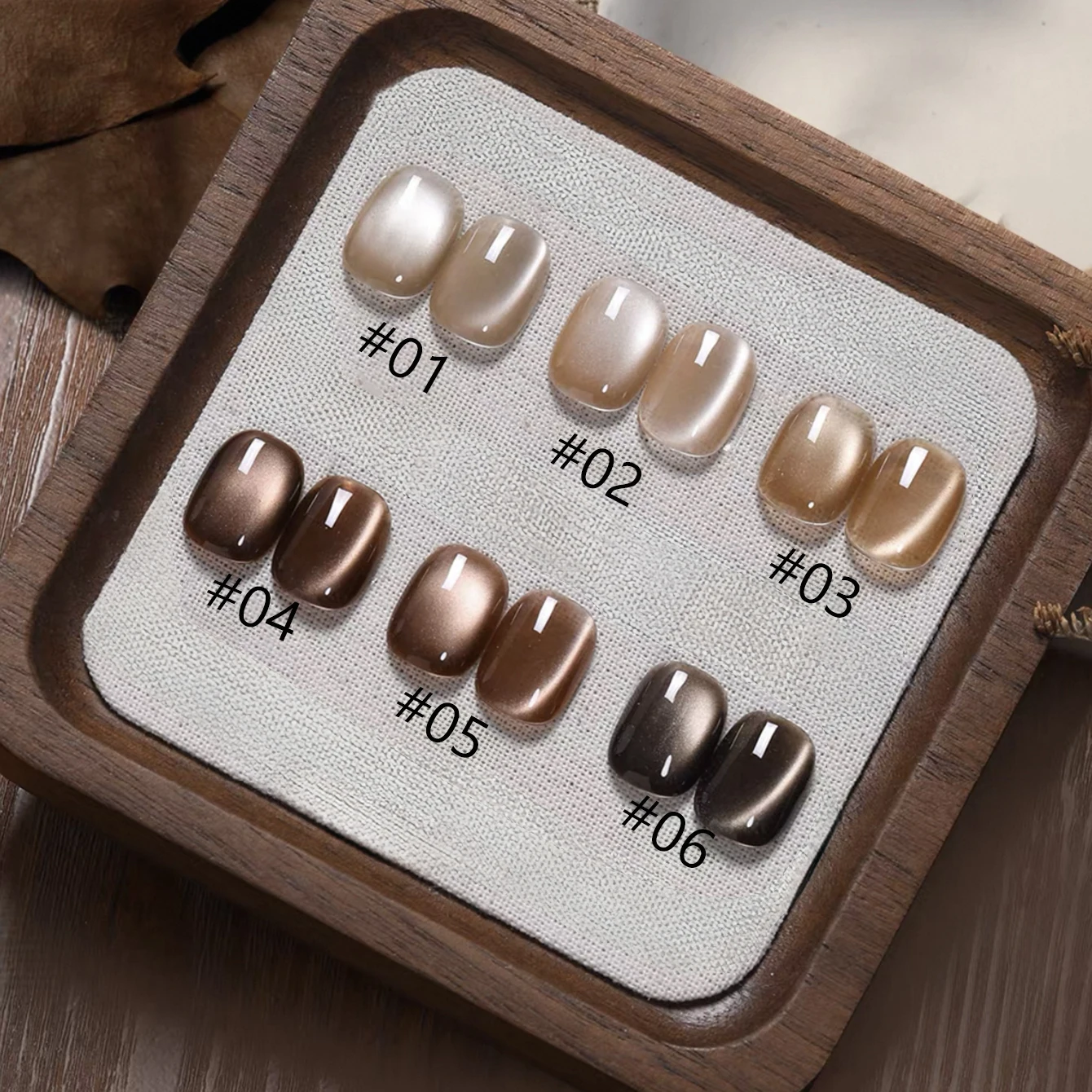 10 مللي 1 قطعة مصر القديمة القط العين المغناطيس طلاء الأظافر هلام البرتقال الأظافر البني الأظافر العنبر الزجاج حبة القط العين طلاء الأظافر