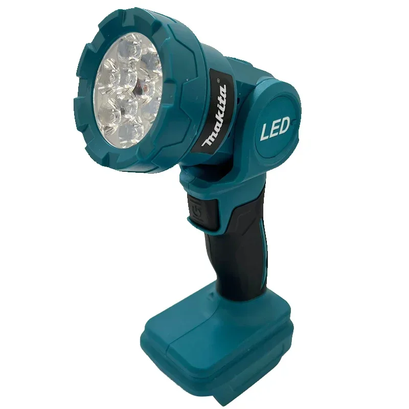 Makita lampe de poche LED sans fil outils électriques projecteur portatif extérieur lanternes rechargeables lampe de travail de chantier pour batterie 18V