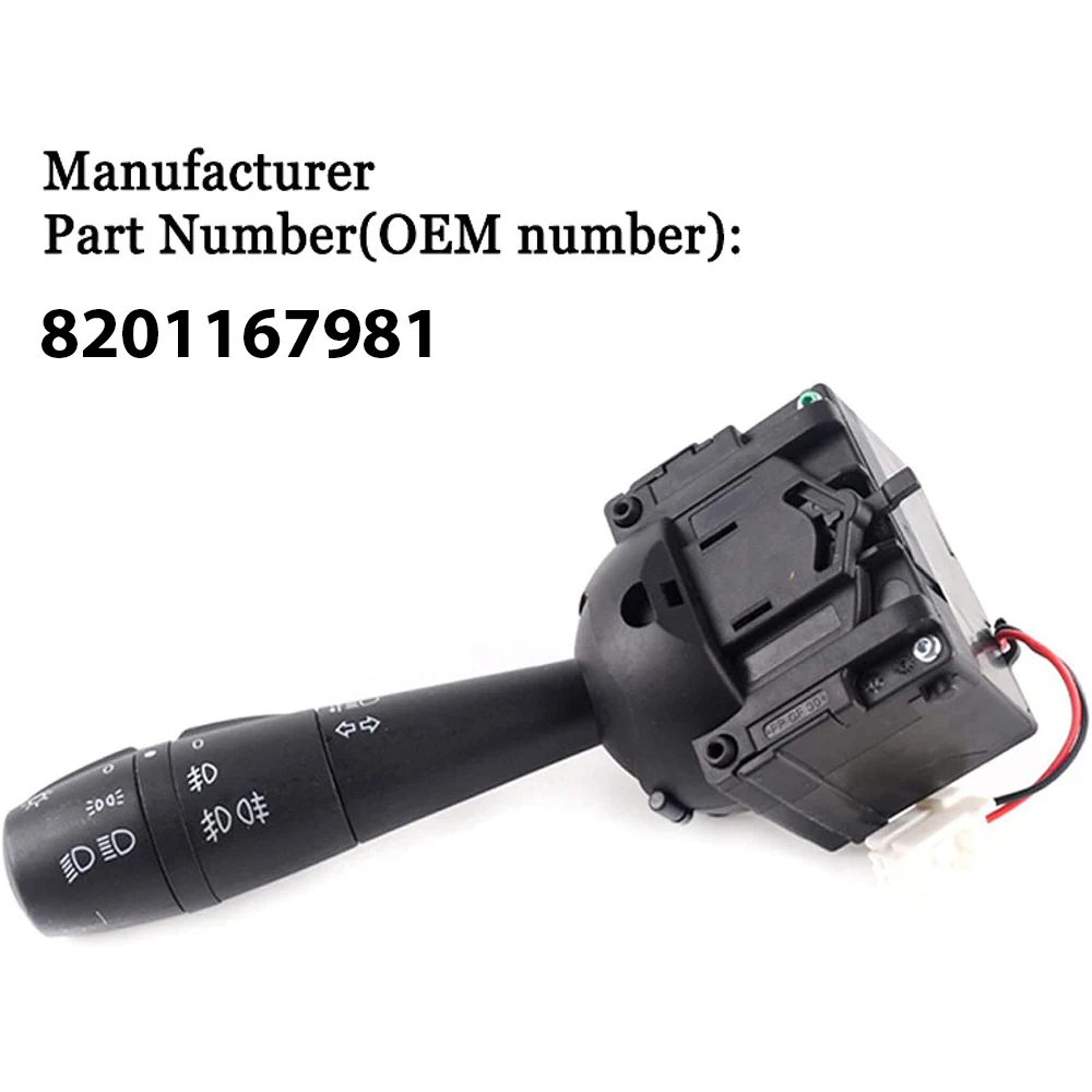 NEW Steering Column Switch Light Switch 8201167981 For Renault Dacia LOGAN Clio IV 4 TRAFIC III 3 SANDERO