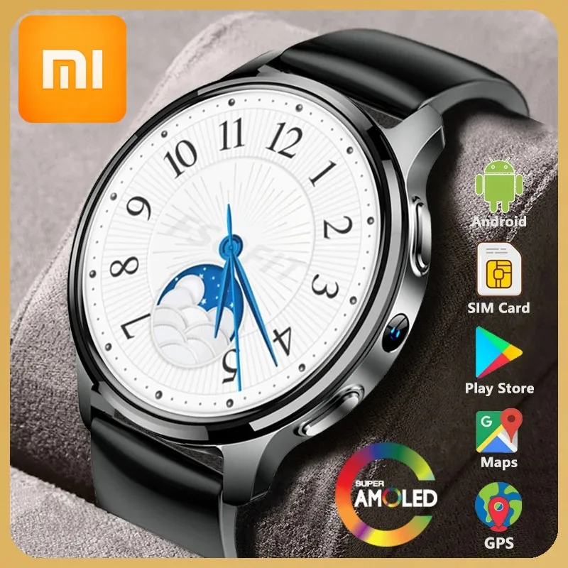 

Xiaomi Google Play Android Смарт-часы 1,5-дюймовая HD-камера 2G 3G 4G SIM-карта WIFI GPS NFC Вызов Беспроводной быстрый доступ Смарт-часы
