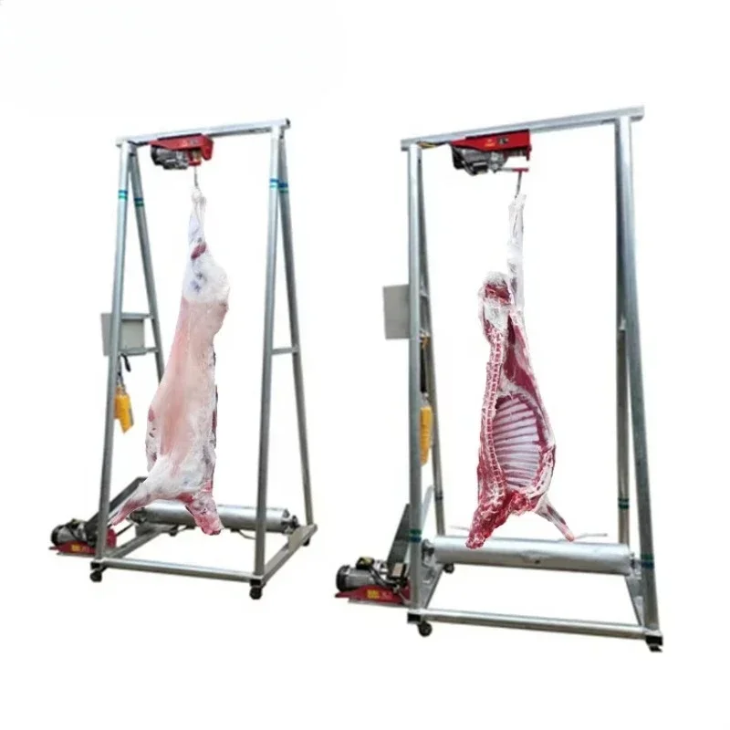 آلة تقشير الماعز الأغنام abattoir بسعر المصنع/مجفف حصان الماشية الهيدروليكية/آلة نينغ الأغنام والماعز
