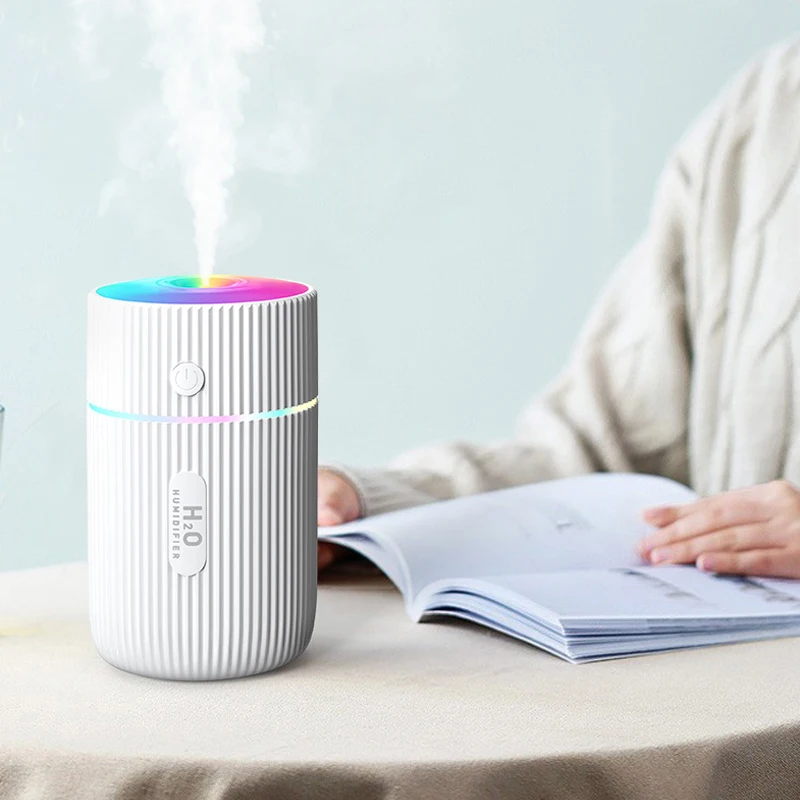 Humidifier แบบพกพา USB Ultrasonic Aroma Diffuser Cool Mist Maker Mini Air Humidador เครื่องฟอกอากาศสำหรับรถบ้านสำนักงาน