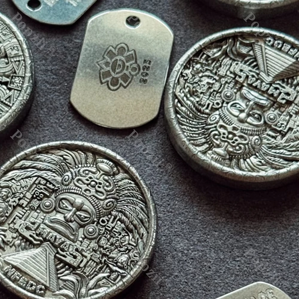 HF EDC Механическая монета с трещоткой для взрослых Игрушка для снятия стресса EDC DingDing Непоседающие игрушки Snap Coin Игрушки для тревоги