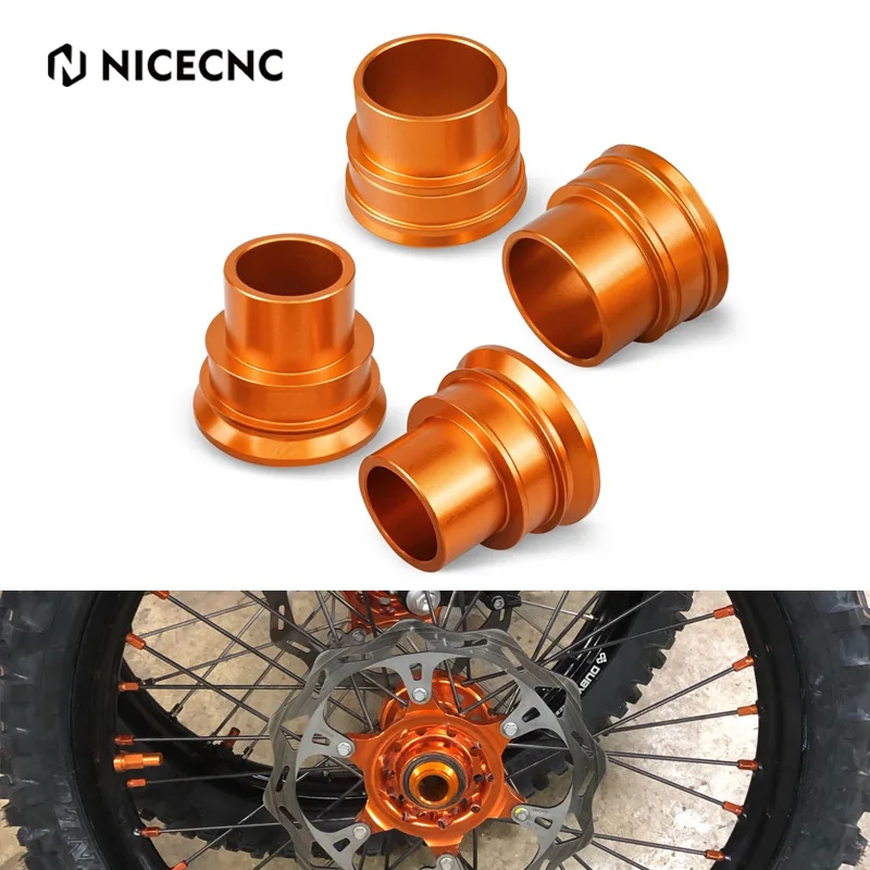 For KTM EXC 300 Front Rear Wheel Hub Spacer EXC 250 EXC-F 350 SMR 450 XC-W 500 EXC-W 2003-2015 SX 125 250 SXF 450 XCF 2003-2012