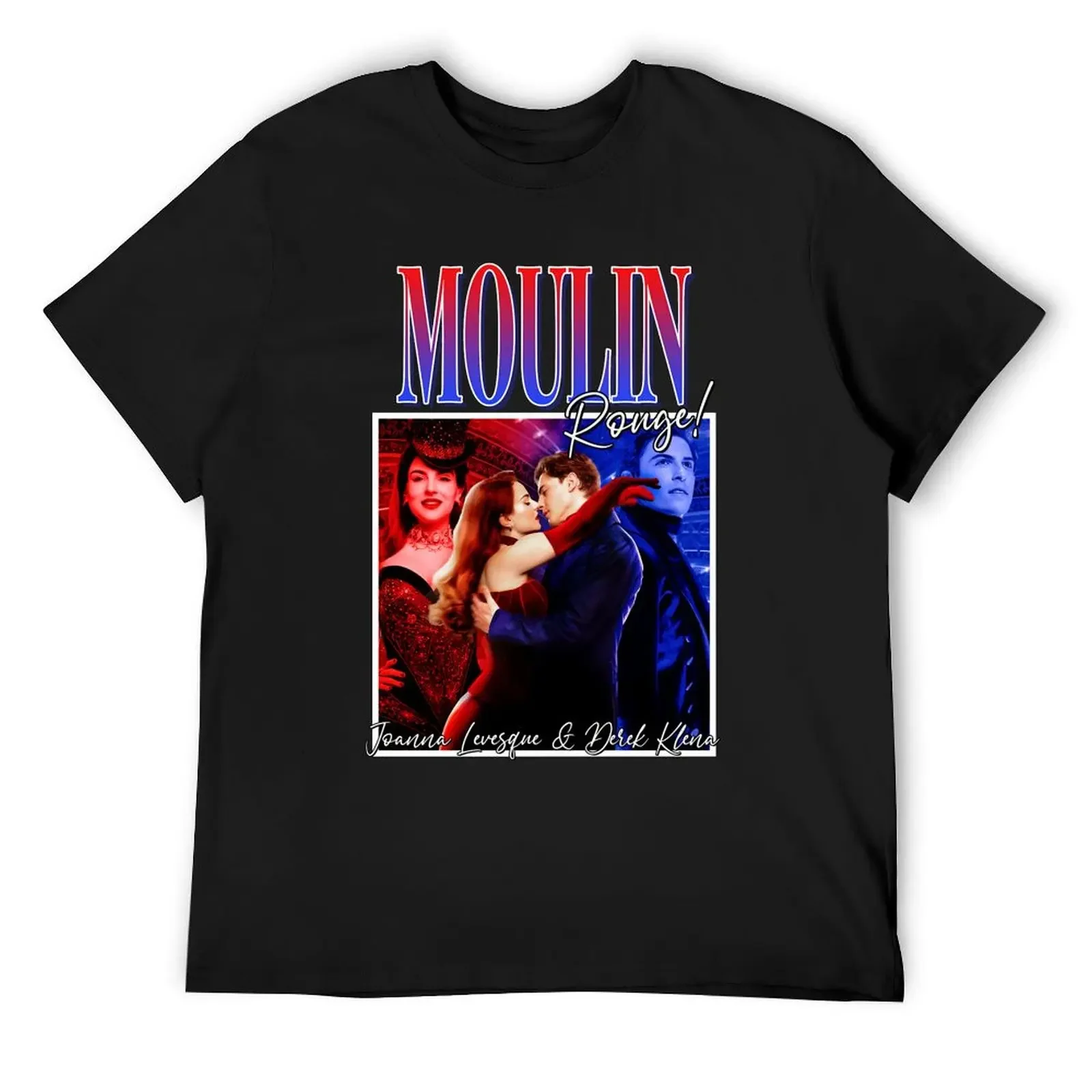 Moulins Rouges Joanna Levesque and Derek Klena T-Shirt blacks animal prinfor boys Aesthetic clothing cute tops t shirts men