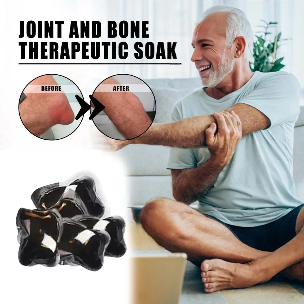 5Pcs Foot Soak Bead Body Knee Joint Lumbar Shoulder Pain Relief Feet Care Bead Natural Herbal Foot Bath Gel Bead Kit