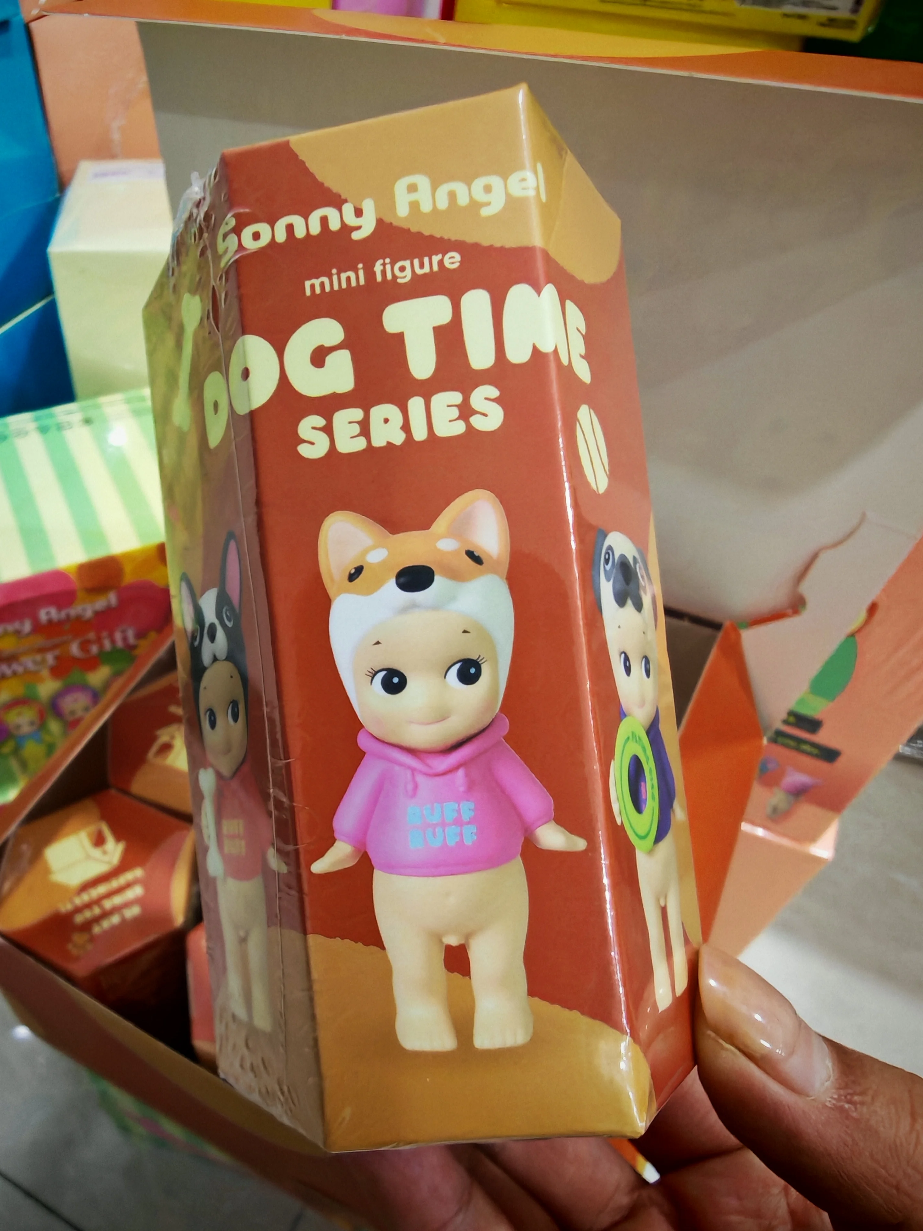 

Оригинальный Sonny Angel Dog Time Series, модель слепых коробки, украшение, загадочная коробка, детская коллекция, настольные игрушки, подарки на день рождения, кукла
