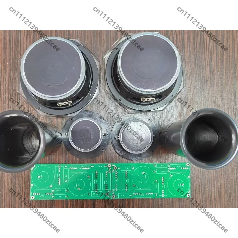 Stereo Audio Speaker Component Set 2-Way Design For Home Audio Play DIY Spare Parts