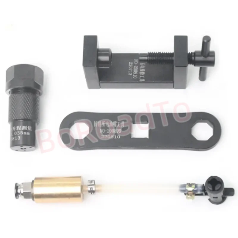 Diesel Piezo Injector Lift Measuring Test 10bars Oil Return Booster Valve Plunger Repair Tool For BOSCH 117 Series