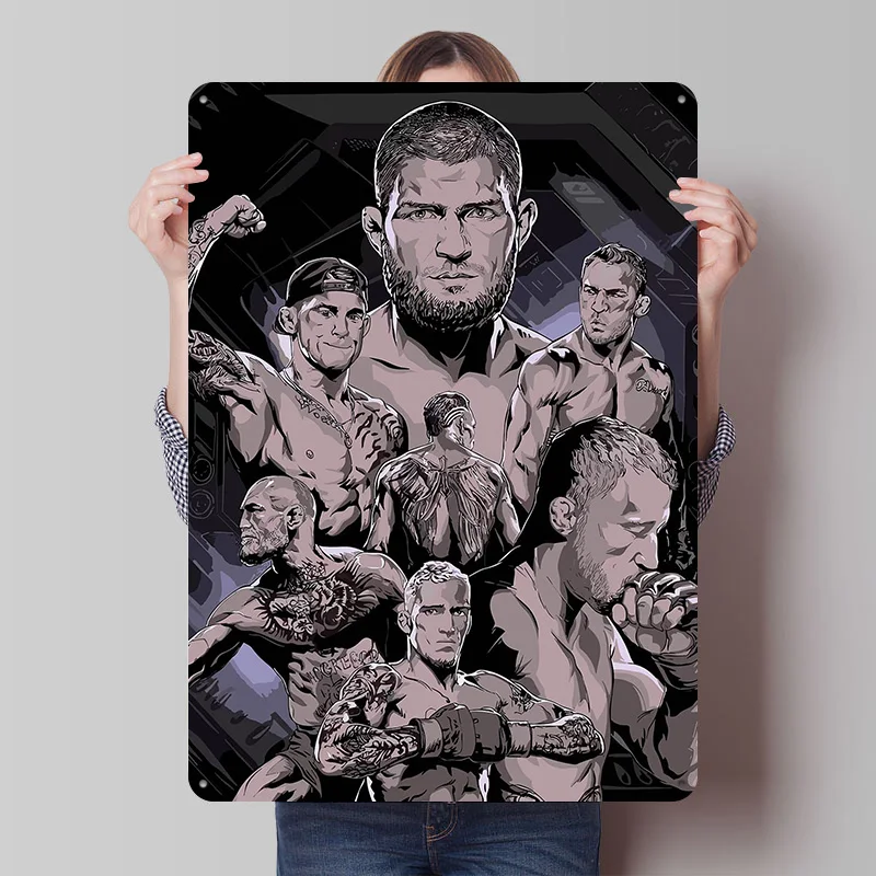 Ufc Mma Metal Sign …