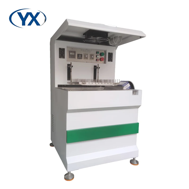 

YX-4500 Semi Automatic Solder Semi Auto Tin Dipping Machine for Pcb Lead Cutting Machine Dip Machine