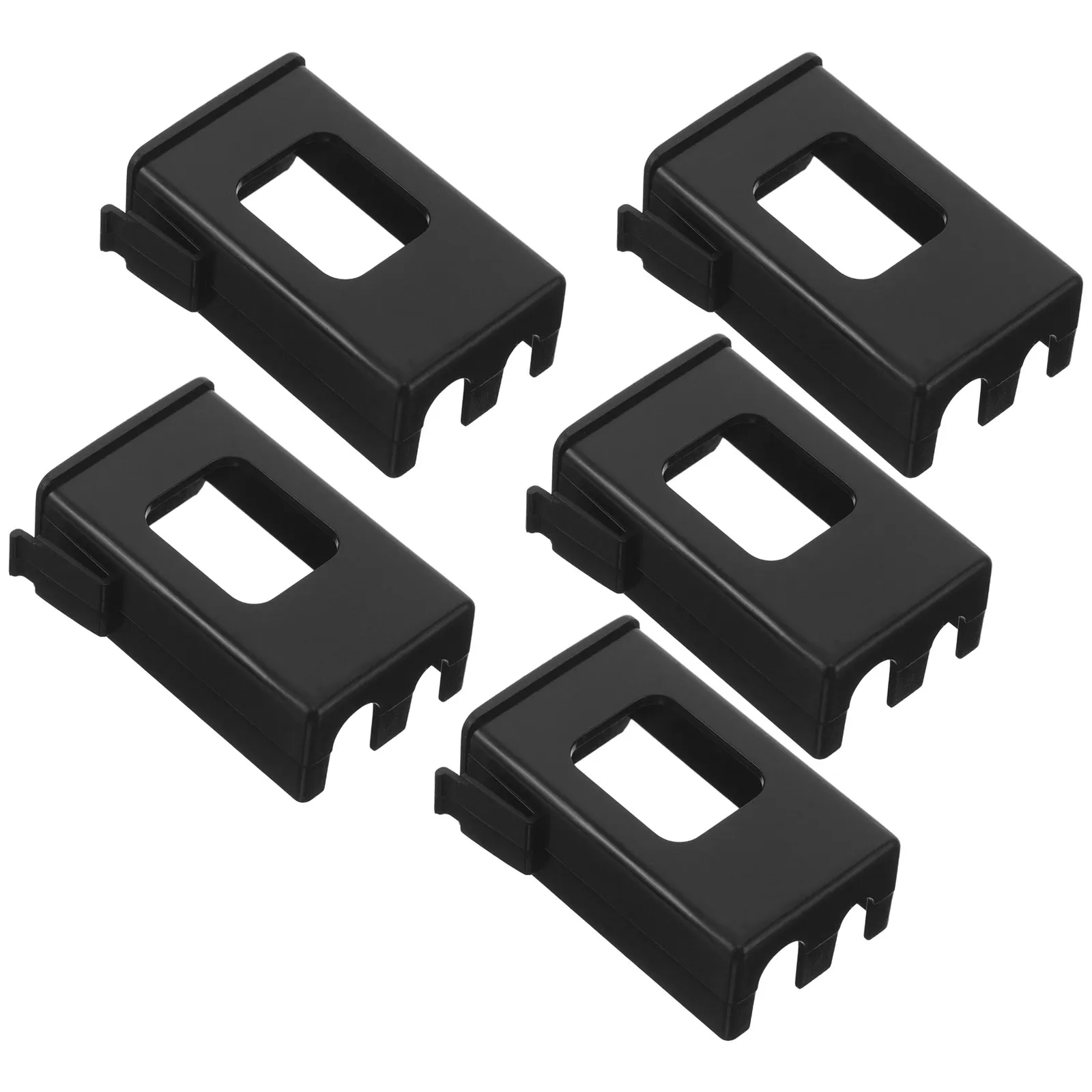 5Pcs Bass Guitar Battery Box Replacement Secure Holder Slide-Out Drawer Fast Swap Electric Acoustic Pickup Battery Compartment