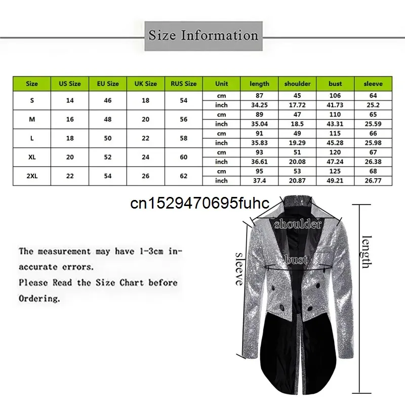 az15Men Shiny Pailletten Glitter Verziert Jacke Männer Nachtclub Prom Anzug Blazer Kostüm Homme Sänger Bühne Kleidung Smoking