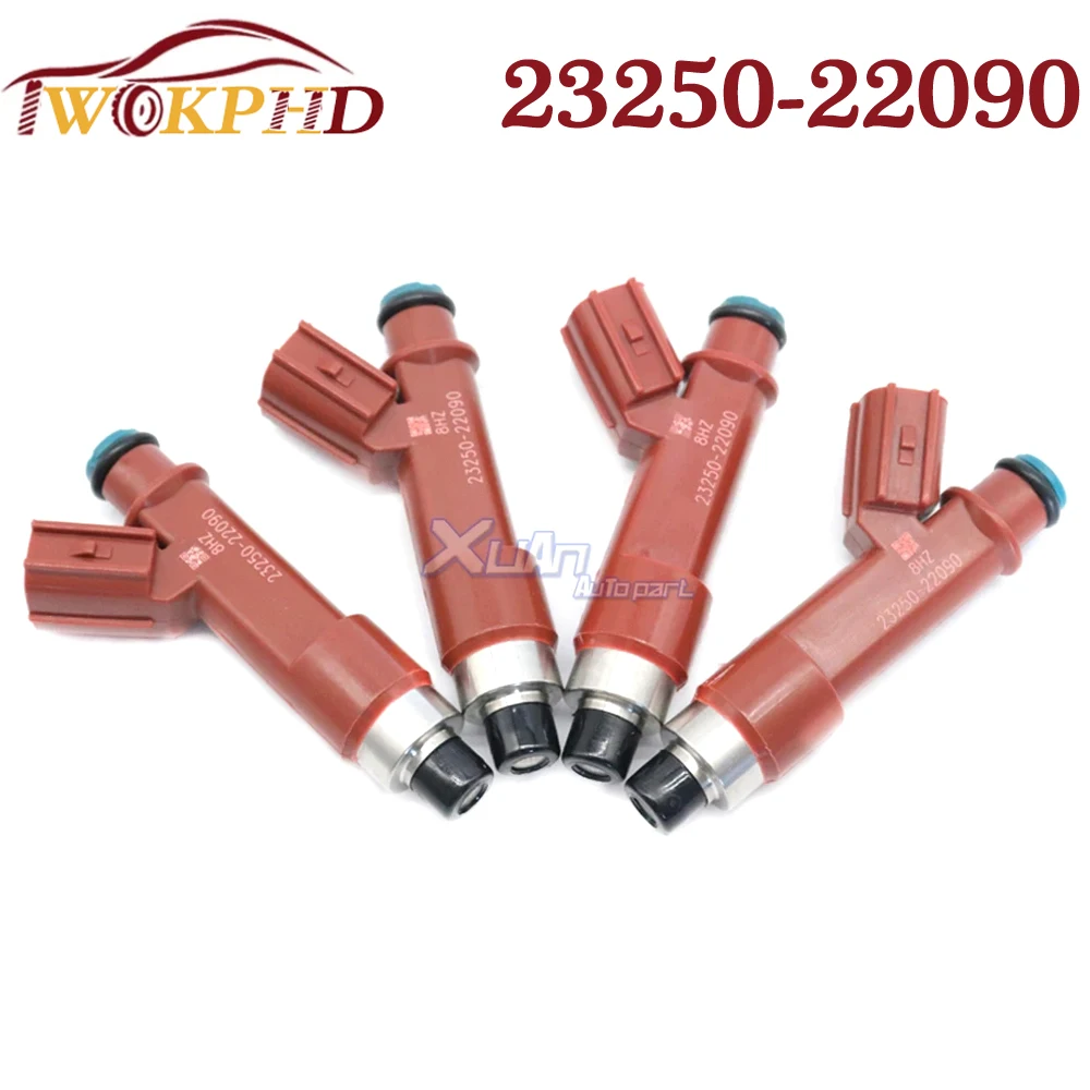 4pcs Car Fuel Injectors Nozzle 23250-22090 for Toyota Corolla MR2 Matrix Chevy Pontiac Vibe