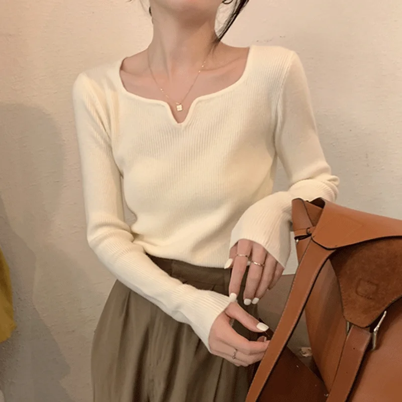 

Sweaters Jumpers Pullovers Woman Sweater Blended Sexy Pattern Regular Beach Tassels Solid Sea Tassel Softy Daily Ripple Autumn