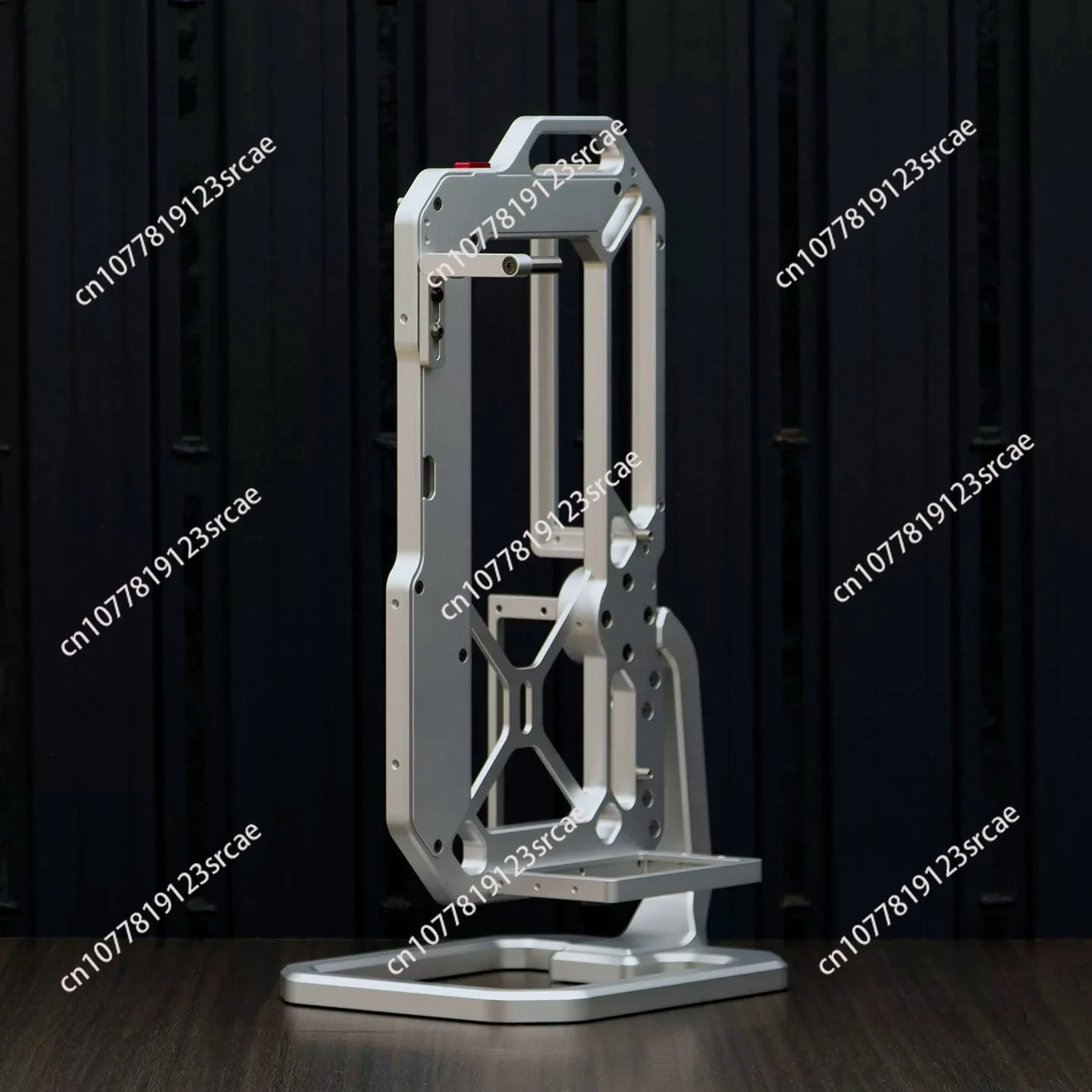 

Open ITX Aluminum Alloy Computer Rack Case Adjustable Elevation Angle Desktop PC DIY Open Frame Chassis
