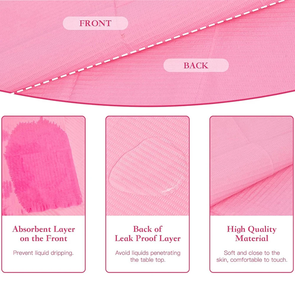 20/30pcs Disposable Tattoo Clean Pad Mat Waterproof Medical Paper Nail Art Table Pads Grafting Eyelash Tool Makeup Accessories