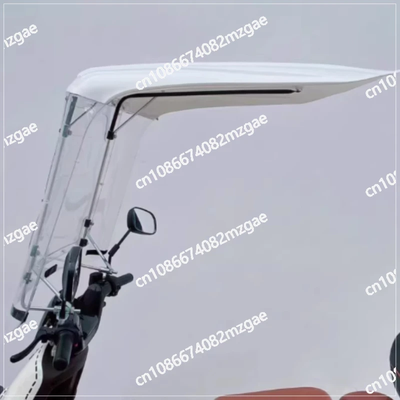 

Electric vehicle canopy, motorcycle parasol, umbrella, battery car, sun protection, rain protection, windshield, extended 7-char