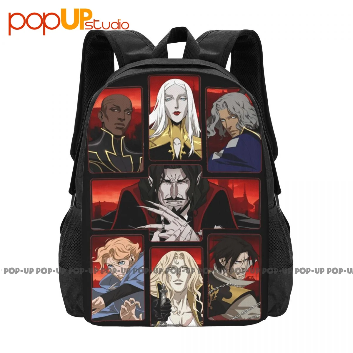 Castlevania Crew Backpack Large Capacity Cute Training Personalised School Sport Bag