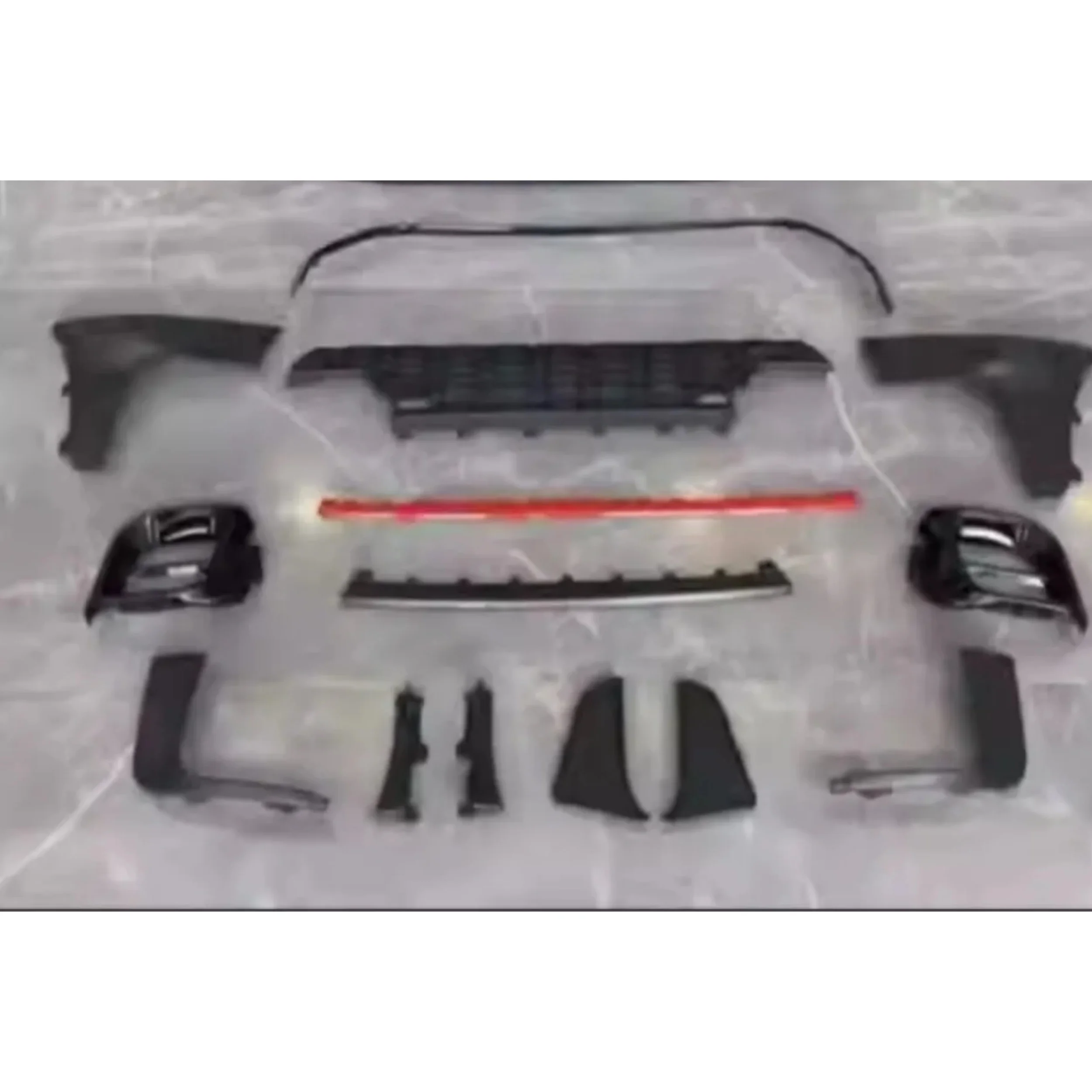 

Front bumper Accessories for BMW MINI F55 F56 F57 2021-2023 Grill Raditor Fog lamp frame